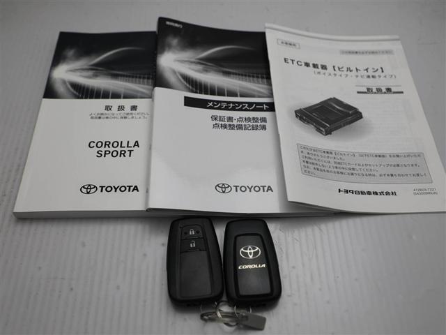 カローラスポーツ Ｇ　Ｚ　１オーナ　ＥＳＣ　インテリキー　キーレス　Ｂカメ　ドラレコ　衝突軽減Ｂ　オートクルーズコントロール　エアコン　ＥＴＣ車載器　ＡＢＳ　ＬＥＤライト　エアバッグ　アルミホイール　カーテンエアバッグ（29枚目）