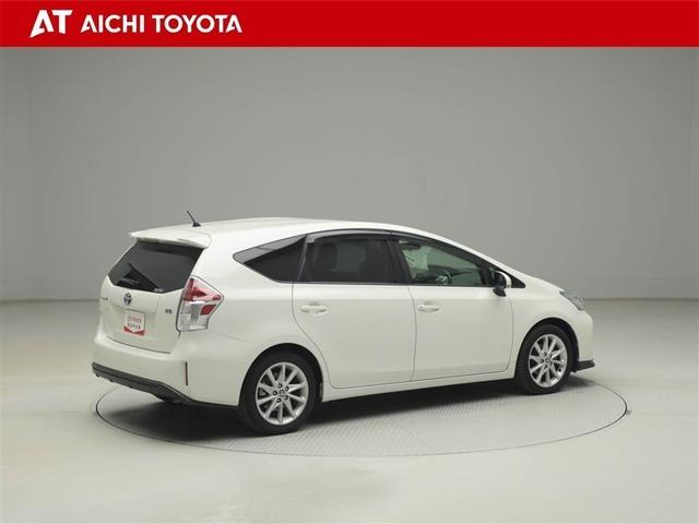 プリウスα Sツーリングセレクション Bカメ 地デジフルセグ ナビ・テレビ アルミ スマ-トキ- オートクルーズコントロール メモリナビ 横滑り防止システム サイドエアバッグ DVD再生機能 LEDヘットライト イモビライザー キーフリー(6枚目)