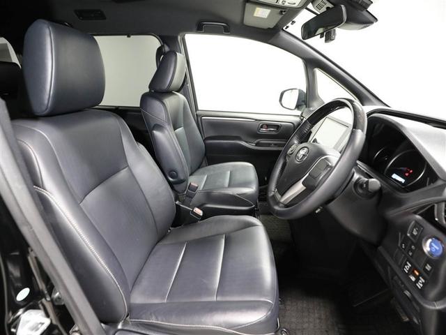 エスクァイア ハイブリッドGi ブラックテーラード オートクルーズコントロール 地デジTV スマートキー ナビ&TV LEDヘッド キーレス ETC ドラレコ メモリーナビ パワーウィンドウ パワーステアリング 横滑り防止機能 Wエアコン 3列シート(19枚目)