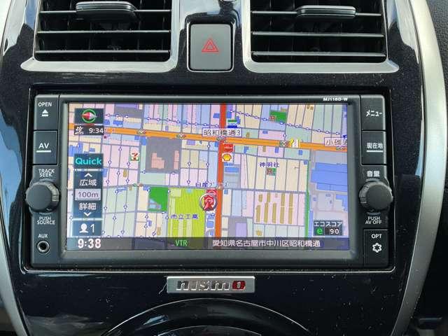 マーチ １．５　ＮＩＳＭＯ　Ｓ　５速マニュアル　純正ナビ　バックモニター　ＷＳＲＳ　運転席エアバック　盗難防止装置　Ｂカメラ　フルオートエアコン　キーレスエントリー　ナビＴＶ　ドライブレコーダー　ワンオ－ナ－車　ＥＴＣ　アルミ　メモリナビ　ワンセグ　ＰＳ　ＡＢＳ（3枚目）