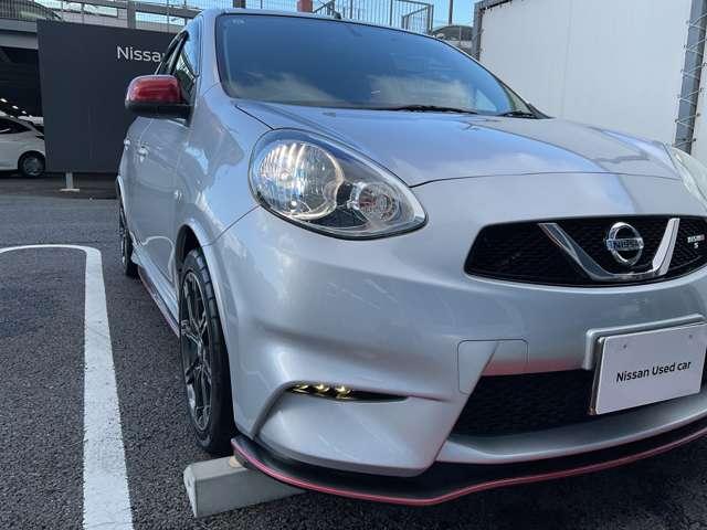 マーチ １．５　ＮＩＳＭＯ　Ｓ　５速マニュアル　純正ナビ　バックモニター　ＷＳＲＳ　運転席エアバック　盗難防止装置　Ｂカメラ　フルオートエアコン　キーレスエントリー　ナビＴＶ　ドライブレコーダー　ワンオ－ナ－車　ＥＴＣ　アルミ　メモリナビ　ワンセグ　ＰＳ　ＡＢＳ（6枚目）