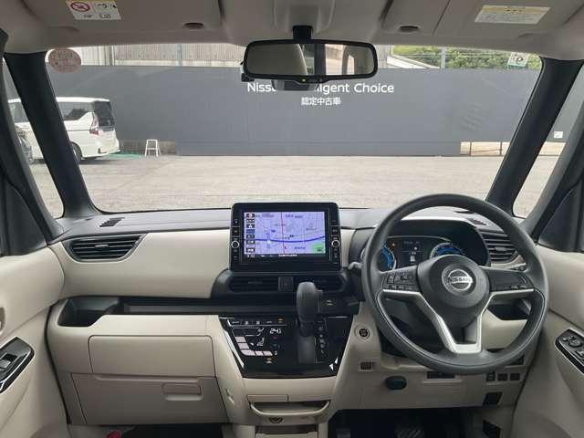 ルークス ６６０　Ｘ　純正ナビ　アラウンドビューＭ　【純正ナビ・フルセグＴＶ】【片側オートスライドドア】★前後ドラレコ★快適パック★リアシーリングファン★リアパーソナルテーブル★リアロールサンシェイド★（6枚目）