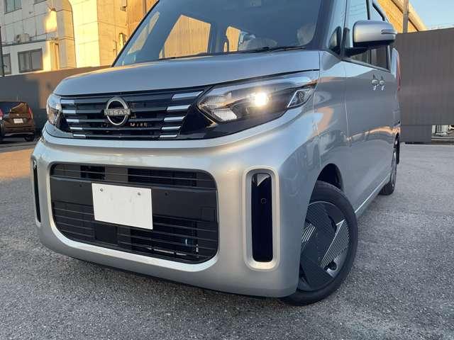 ルークス 660 X 雹害車 アラウンドビューモニター LED アラモニ 前後衝突軽減ブレーキ ワンオーナー車 車線逸脱防止 スマートキー キーフリー i-stop フルオートエアコン パワーウインドウ LED バックカメラ 盗難防止 カーテンエアバッグ ABS(9枚目)