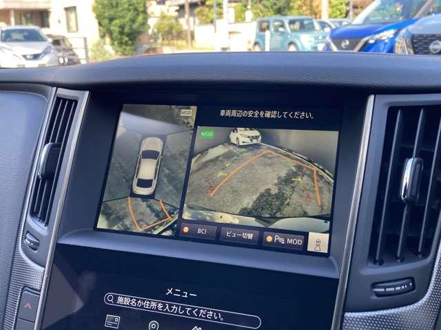 スカイライン 400R ★メーカーナビ★BOSEサウンド★アンビエントライトシステム★ドラレコ★全周囲カメラ★ホワイトレザーシート★シートヒーター★インテリクルコン★ETC★パトルシフト(7枚目)