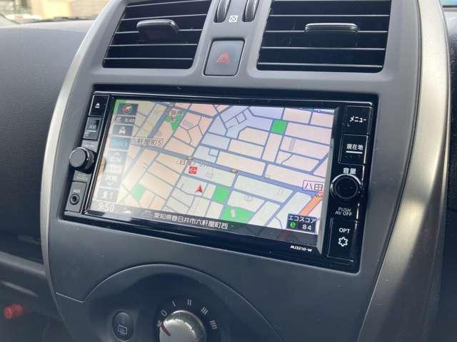 マーチ １．２　Ｘ　Ｖセレクション　純正ナビ　ＴＶ　ドラレコ　衝突軽減　ＥＴＣ車載器　ドラレコ　バックカメラ　スマートキー　オートエアコン　キーフリー　禁煙車　アイドリングストップ　Ｗエアバック　メンテナンスノート　ワンオーナー　ワンセグＴＶ　ＡＢＳ　パワーウィンドウ（6枚目）