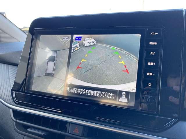 ノート １．２　Ｘ　純正９インチナビ　全周囲カメラ　ドラレコ　助手席エアバック　ＰＳ　ＰＷ　地デジ　キーフリーシステム　【ＬＥＤヘッドライト】　ＡＡＣ　記録簿付き　ワンオ－ナ－車　オートハイビーム　カーテンエアバック（7枚目）