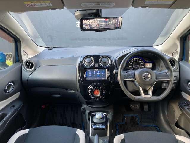 ノート 1.2 e-POWER X アラウンドビューモニター 純正ナビ 360°カメラ 記録簿付 Rカメラ 運転席助手席エアバック レーンキープ AUTOエアコン 1オーナー 盗難防止システム ナビTV サイドカメラ 運転席エアバッグ キーレスエントリー LEDヘッド(6枚目)