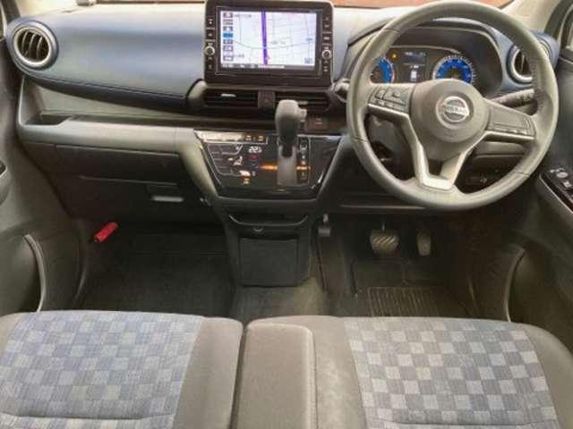 デイズ 660 ハイウェイスターX アラウンドビューモニター 9インチナビ ブレーキサポート 全周囲カメラ LED ドライブレコーダー イモビライザー 1オーナー インテリジェントキー ETC レーンキープ バックカメラ ナビTV アイドリングストップ オートエアコン 記録簿(6枚目)