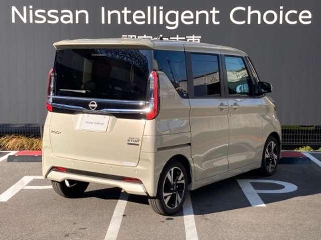 ルークス 660 ハイウェイスターGターボ ハンズフリー左オートスライドドア 両側スライド片側電動ドア 助手席エアバッグ アイドリングストップ機能 インテリキ- 1オーナー レーンキープ 禁煙車 LEDヘッドランプ ETC 点検記録簿 レーダークルーズ ドライブレコーダー(4枚目)