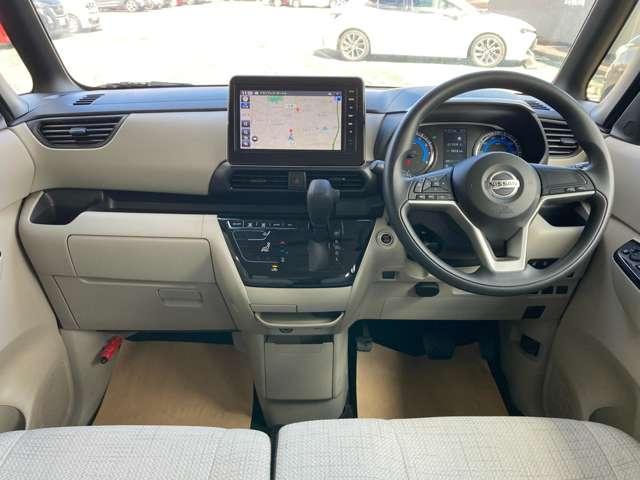 ルークス Ｘ　純正大画面ナビ（レコーダーリンク＆ＨＤＭＩ）★前後ドラレコ★ＥＴＣ２．０★ハンズフリー両側オートスライドドア★アラウンドビューモニター★衝突被害軽減ブレーキ★踏み間違い防止（4枚目）