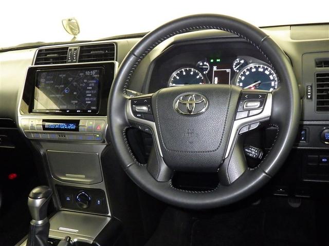 ランドクルーザープラド ＴＸ　衝突被害軽減システム　メモリーナビ　フルセグ　バックカメラ　ＥＴＣ　ドラレコ　ＣＤ　ＤＶＤ再生　サンルーフ　オートクルーズコントロール　ＬＥＤヘッドランプ　乗車定員７人　３列シート　スマートキー（8枚目）