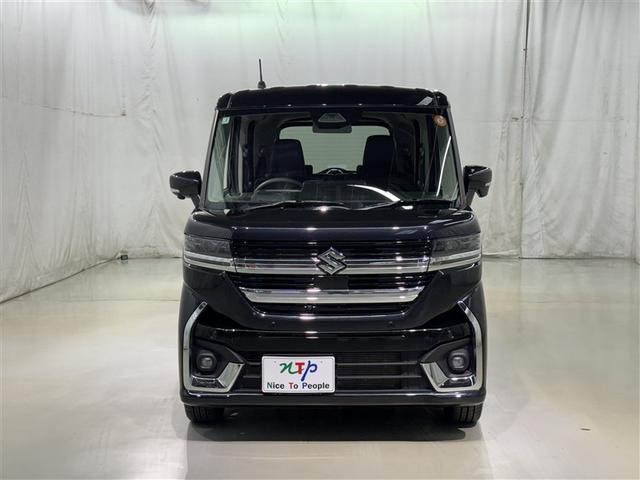 スペーシアカスタム ハイブリッドXSターボ 衝突被害軽減システム メモリーナビ フルセグ バックカメラ オートクルーズコントロール LEDヘッドランプ 両側電動スライド スマートキー キーレス アイドリングストップ ハイブリッド(3枚目)