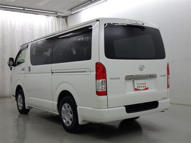 ハイエースバン スーパーＧＬ　ダークプライムＩＩ　衝突被害軽減システム　メモリーナビ　フルセグ　バックカメラ　ＥＴＣ　ドラレコ　ＣＤ　ミュージックプレイヤー接続可　ＬＥＤヘッドランプ　スマートキー　キーレス　４ＷＤ　ディーゼル（4枚目）