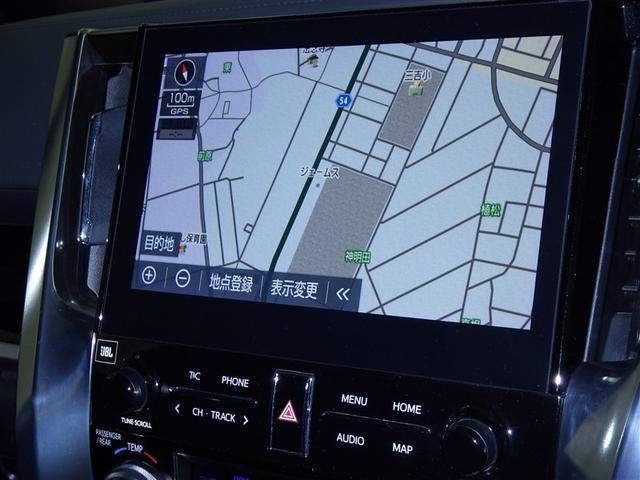 アルファード ２．５Ｓ　タイプゴールド　衝突被害軽減システム　メモリーナビ　フルセグ　バックカメラ　ＥＴＣ　ドラレコ　ＣＤ　ミュージックプレイヤー接続可　後席モニター　サンルーフ　オートクルーズコントロール　ＬＥＤヘッドランプ　乗車定員７人（11枚目）