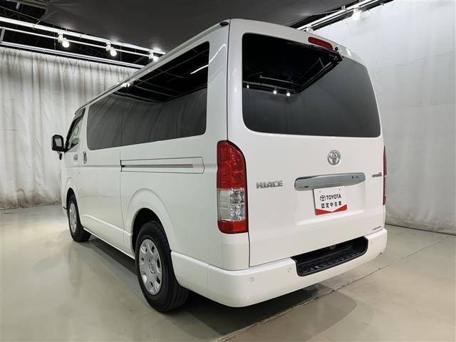 ハイエースバン ロングスーパーGL 衝突被害軽減システム メモリーナビ フルセグ バックカメラ ETC ドラレコ CD ミュージックプレイヤー接続可 LEDヘッドランプ スマートキー キーレス ディーゼル(4枚目)