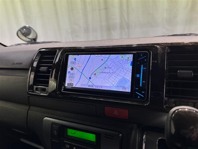 ハイエースバン スーパーGL ダークプライムII 衝突被害軽減システム メモリーナビ フルセグ バックカメラ ETC CD LEDヘッドランプ 両側電動スライド スマートキー キーレス ディーゼル(10枚目)