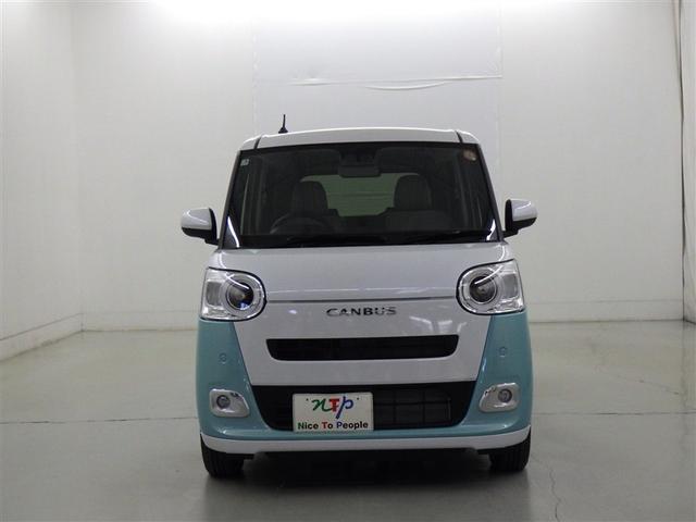 ムーヴキャンバス ストライプスＧ　衝突被害軽減システム　メモリーナビ　フルセグ　バックカメラ　ＣＤ　ミュージックプレイヤー接続可　ＤＶＤ再生　ＬＥＤヘッドランプ　両側電動スライド　スマートキー　キーレス　アイドリングストップ（4枚目）