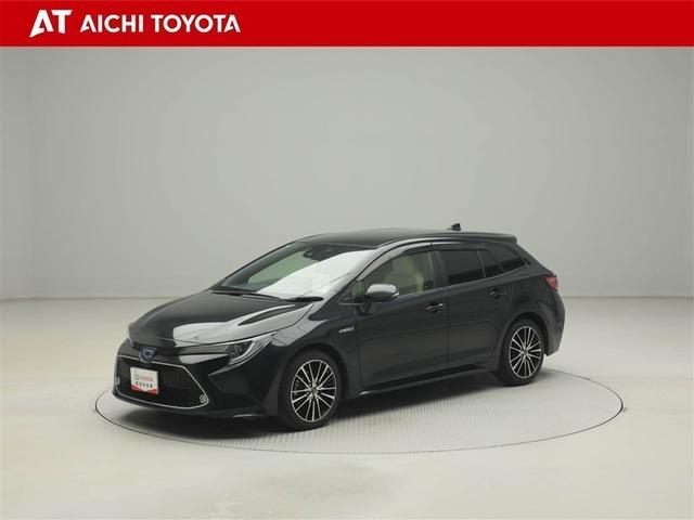 カローラツーリング ハイブリッド　ダブルバイビー　追突軽減ブレーキ　バックモニタ　地デジフルセグ　横滑防止　ナビＴＶ　スマキー　ＬＥＤライト　デュアルエアバッグ　エアコン　オートクルーズ　サイドエアバッグ　ＥＴＣ付　ＰＳ　キーフリー　ＡＢＳ　ワンオナ（2枚目）