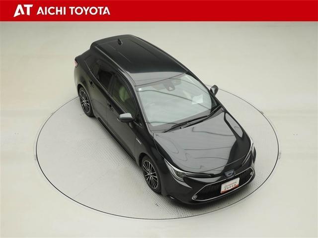 カローラツーリング ハイブリッド　ダブルバイビー　追突軽減ブレーキ　バックモニタ　地デジフルセグ　横滑防止　ナビＴＶ　スマキー　ＬＥＤライト　デュアルエアバッグ　エアコン　オートクルーズ　サイドエアバッグ　ＥＴＣ付　ＰＳ　キーフリー　ＡＢＳ　ワンオナ（16枚目）