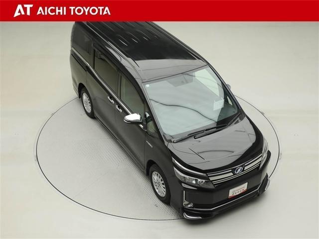 ヴォクシー ハイブリッドV スマートキープッシュスタート 盗難防止アラーム DVD再生可 Bモニター Wエアバック ナビTV ESC ETC車載器 リモコンキー PS LEDヘットライト 運転席エアバック パワーウィンドウ 3列(16枚目)