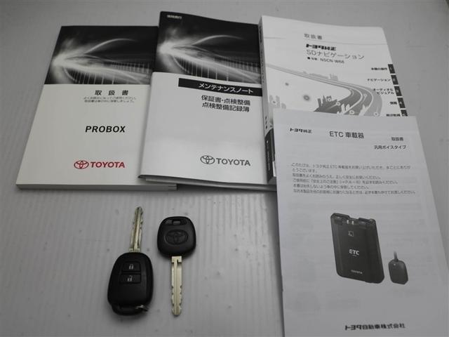 プロボックス DXコンフォート 衝突軽減ブレーキ ダブルエアバック パワーウィンド 横滑り防止装置 キーレス エアコン ETC ミュージックプレイヤー接続可 ワンセグTV ABS パワステ 運転席エアバッグ メモリーナビ ナビTV(28枚目)