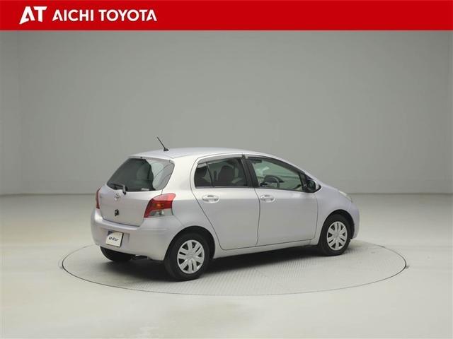 ヴィッツ Ｆ　マニュアルエアコン　キーレス　ナビ＆ＴＶ　パワステ　パワーウインド　ＤＶＤ　ミュージックプレイヤー接続可　運転席エアバッグ　ＡＢＳ　ワンオーナー　Ｗエアバック　ワンセグＴＶ（6枚目）