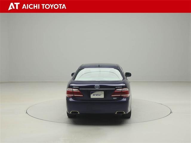 クラウンハイブリッド Ｌパッケージ　アルミホイール　盗難防止システム　ＡＢＳ　ＤＶＤ再生　ＨＤＤナビ　オートクルーズコントロール　フルセグＴＶ　エアコン　ＥＴＣ　ナビＴＶ　キーレス　スマートキー・プッシュスタート　バックモニター（5枚目）