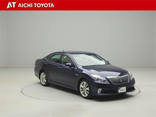 クラウンハイブリッド Ｌパッケージ　アルミホイール　盗難防止システム　ＡＢＳ　ＤＶＤ再生　ＨＤＤナビ　オートクルーズコントロール　フルセグＴＶ　エアコン　ＥＴＣ　ナビＴＶ　キーレス　スマートキー・プッシュスタート　バックモニター（8枚目）