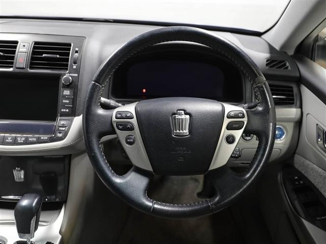 クラウンハイブリッド Ｌパッケージ　アルミホイール　盗難防止システム　ＡＢＳ　ＤＶＤ再生　ＨＤＤナビ　オートクルーズコントロール　フルセグＴＶ　エアコン　ＥＴＣ　ナビＴＶ　キーレス　スマートキー・プッシュスタート　バックモニター（24枚目）