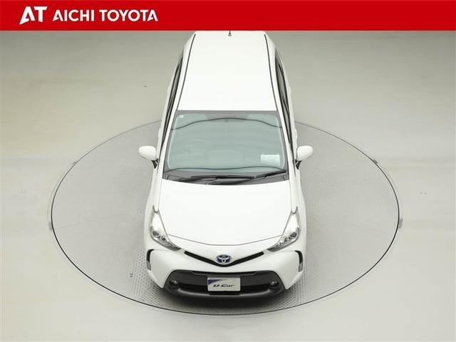 プリウスα Ｓ　スマキ－　ＤＶＤ視聴可　リモコンキー　横滑り防止装置付き　ＰＷ　Ｂカメラ　ナビ・ＴＶ　サイドエアＢ　ワンオナ　ＡＵＸ　ＥＴＣ車載器　ＡＢＳ付き　アルミホイール　メモリーナビゲーション　運転席エアバッグ（17枚目）