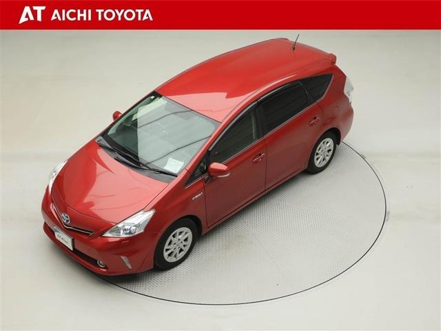 プリウスアルファ Ｇ　エアコンパワステ　ＥＳＣ　地デジ　アルミホイール　１オーナー　ＡＵＸ接続　メモリナビ　クルコン　ナビ＆ＴＶ　盗難防止　キーレス　３列シート　パワーウインドウ　ＡＢＳ　パワーステアリング　スマキー（10枚目）