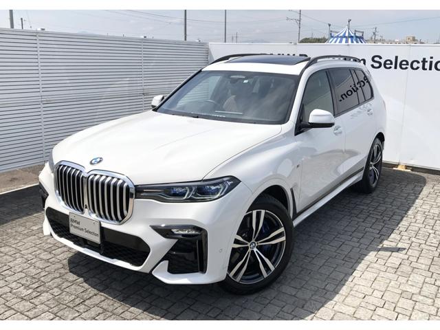 Ｘ７ ｘＤｒｉｖｅ　４０ｄ　Ｍスポーツ　茶革　パノラマ・スカイラウンジ・サンルーフ　７人乗り　ドライビング・アシスト・プロフェッショナル　クラフテッド・ガラスフィニッシュ　ソフトクローズドア　ディスプレイキー　バックレストモニター　２１ＡＷ（74枚目）