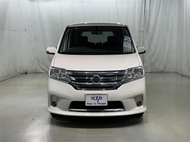 セレナ ハイウェイスター S-ハイブリッド Vセレクション メモリーナビ フルセグ バックカメラ ETC CD ミュージックプレイヤー接続可 DVD再生 後席モニター オートクルーズコントロール HIDヘッドライト 両側電動スライド 乗車定員8人 3列シート(3枚目)