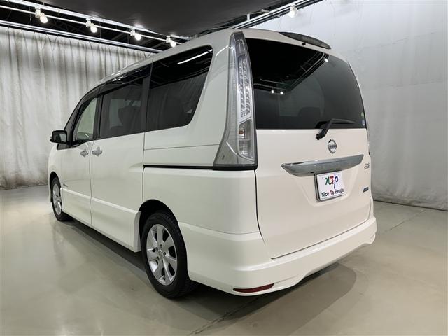 セレナ ハイウェイスター S-ハイブリッド Vセレクション メモリーナビ フルセグ バックカメラ ETC CD ミュージックプレイヤー接続可 DVD再生 後席モニター オートクルーズコントロール HIDヘッドライト 両側電動スライド 乗車定員8人 3列シート(5枚目)