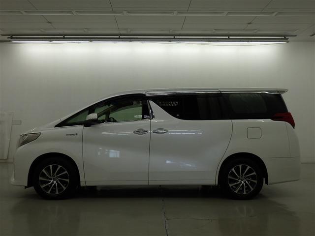 アルファードハイブリッド エグゼクティブラウンジ 衝突被害軽減システム メモリーナビ フルセグ バックカメラ ETC ドラレコ CD ミュージックプレイヤー接続可 DVD再生 後席モニター サンルーフ 革シート 電動シート オートクルーズコントロール(4枚目)