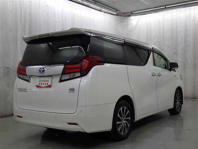 アルファードハイブリッド エグゼクティブラウンジ 衝突被害軽減システム メモリーナビ フルセグ バックカメラ ETC ドラレコ CD ミュージックプレイヤー接続可 DVD再生 後席モニター サンルーフ 革シート 電動シート オートクルーズコントロール(6枚目)