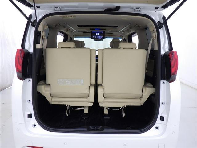 アルファードハイブリッド エグゼクティブラウンジ 衝突被害軽減システム メモリーナビ フルセグ バックカメラ ETC ドラレコ CD ミュージックプレイヤー接続可 DVD再生 後席モニター サンルーフ 革シート 電動シート オートクルーズコントロール(34枚目)