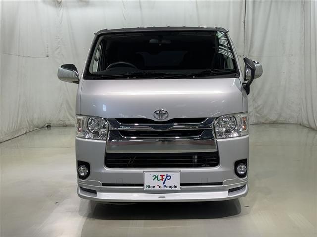 ハイエースバン ロングスーパーGL メモリーナビ フルセグ バックカメラ ETC CD ミュージックプレイヤー接続可 DVD再生 LEDヘッドランプ スマートキー キーレス ディーゼル(3枚目)