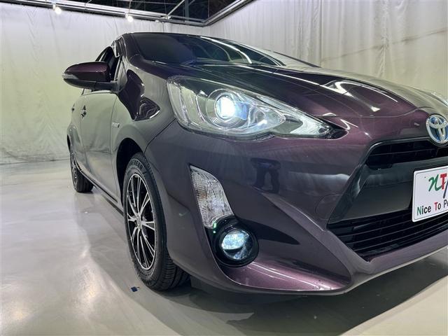 アクア G 衝突被害軽減システム メモリーナビ フルセグ バックカメラ ETC CD ミュージックプレイヤー接続可 DVD再生 LEDヘッドランプ スマートキー キーレス ハイブリッド(7枚目)