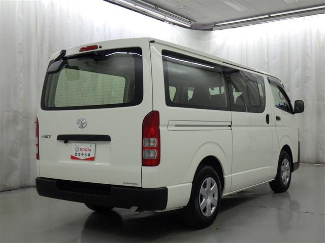 ハイエースバン ＤＸ　衝突被害軽減システム　メモリーナビ　フルセグ　バックカメラ　ＥＴＣ　ドラレコ　ＣＤ　ミュージックプレイヤー接続可　ＤＶＤ再生　ＬＥＤヘッドランプ　乗車定員６人　キーレス　ディーゼル　ワンオーナー（5枚目）