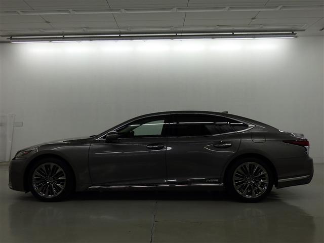 LS LS500h バージョンL 衝突被害軽減システム メモリーナビ フルセグ バックカメラ ETC ドラレコ CD ミュージックプレイヤー接続可 DVD再生 サンルーフ 革シート 電動シート オートクルーズコントロール スマートキー(4枚目)