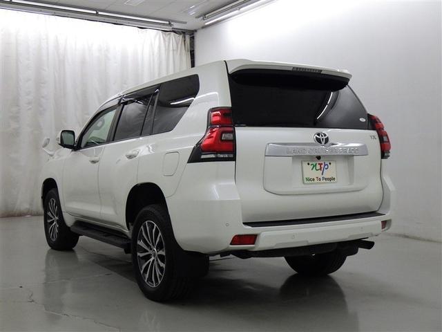 ランドクルーザープラド ＴＸ　Ｌパッケージ　衝突被害軽減システム　メモリーナビ　フルセグ　バックカメラ　ＥＴＣ　ドラレコ　ＣＤ　ミュージックプレイヤー接続可　ＤＶＤ再生　サンルーフ　革シート　電動シート　オートクルーズコントロール　スマートキー（5枚目）