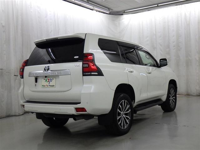 ランドクルーザープラド ＴＸ　Ｌパッケージ　衝突被害軽減システム　メモリーナビ　フルセグ　バックカメラ　ＥＴＣ　ドラレコ　ＣＤ　ミュージックプレイヤー接続可　ＤＶＤ再生　サンルーフ　革シート　電動シート　オートクルーズコントロール　スマートキー（6枚目）