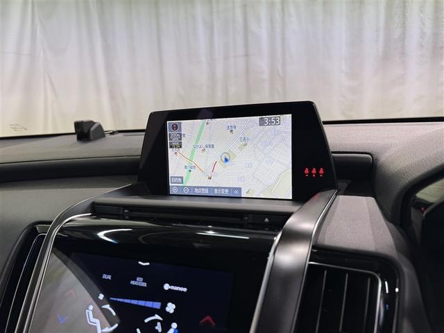 クラウンハイブリッド ＲＳアドバンス　衝突被害軽減システム　メモリーナビ　フルセグ　バックカメラ　ＥＴＣ　ドラレコ　ＣＤ　ミュージックプレイヤー接続可　ＤＶＤ再生　サンルーフ　革シート　電動シート　オートクルーズコントロール　スマートキー（10枚目）