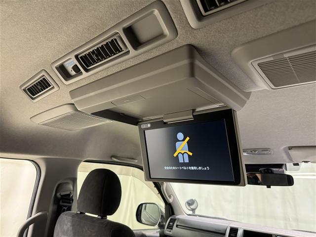 ハイエースワゴン ＧＬ　ロング　衝突被害軽減システム　メモリーナビ　フルセグ　バックカメラ　ＥＴＣ　ＣＤ　ミュージックプレイヤー接続可　ＤＶＤ再生　後席モニター　ＬＥＤヘッドランプ　電動スライドドア　３列シート　スマートキー（8枚目）