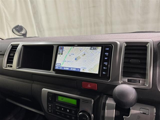 ハイエースワゴン ＧＬ　ロング　衝突被害軽減システム　メモリーナビ　フルセグ　バックカメラ　ＥＴＣ　ＣＤ　ミュージックプレイヤー接続可　ＤＶＤ再生　後席モニター　ＬＥＤヘッドランプ　電動スライドドア　３列シート　スマートキー（9枚目）