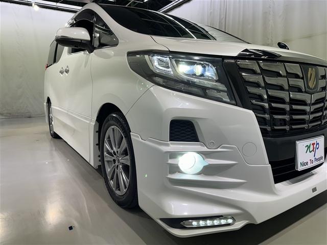 アルファード S A タイプBL メモリーナビ フルセグ バックカメラ ETC ドラレコ CD ミュージックプレイヤー接続可 DVD再生 オートクルーズコントロール LEDヘッドランプ 両側電動スライド 乗車定員7人 3列シート(8枚目)