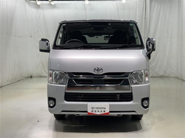 ハイエースバン ロングスーパーGL 衝突被害軽減システム メモリーナビ フルセグ バックカメラ ETC ドラレコ CD ミュージックプレイヤー接続可 スマートキー キーレス(3枚目)