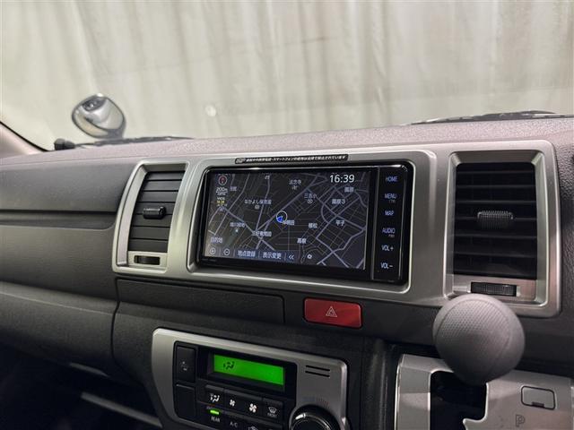 ハイエースバン ロングスーパーGL 衝突被害軽減システム メモリーナビ フルセグ バックカメラ ETC ドラレコ CD ミュージックプレイヤー接続可 スマートキー キーレス(15枚目)