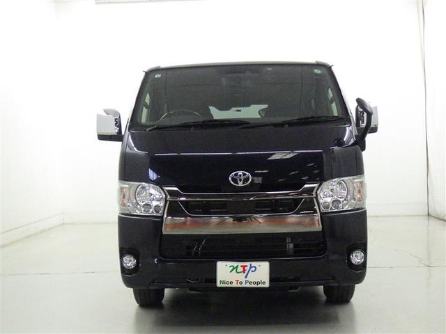 ハイエースバン スーパーＧＬ　ダークプライムＩＩ　衝突被害軽減システム　メモリーナビ　フルセグ　バックカメラ　ＥＴＣ　ドラレコ　ＣＤ　ミュージックプレイヤー接続可　ＬＥＤヘッドランプ　スマートキー　キーレス（4枚目）